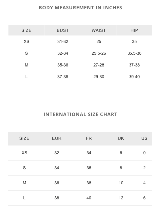 Size Guide